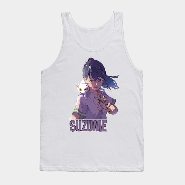 Suzume No Tojimari #6 Tank Top by TheDClub70